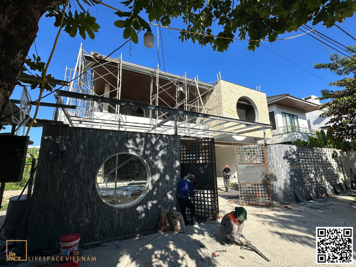 LIFESPACE VIỆT  NAM cập nhập tiến độ dự án VILLA MS. ANH tại Khu đô thị Nam Việt Á - Đà Nẵng