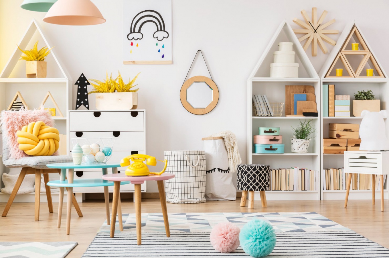 Những lưu ý khi thiết kế phòng trẻ em 