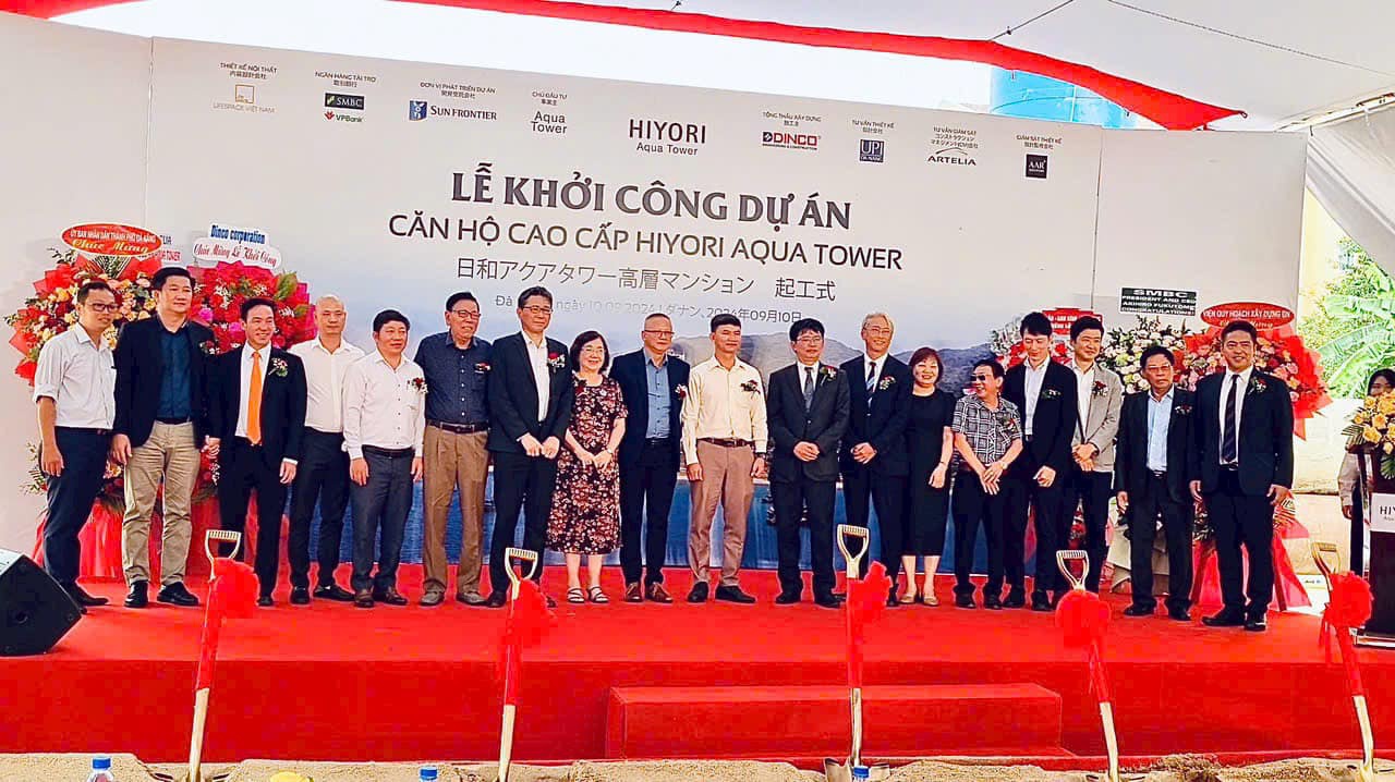 Lễ khởi công dự án Căn hộ cao cấp - HIYORI AQUA TOWER DANANG
