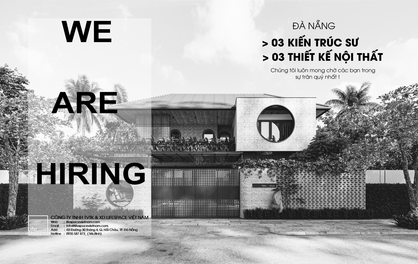 Thông tin tuyển dụng cho các vị trí